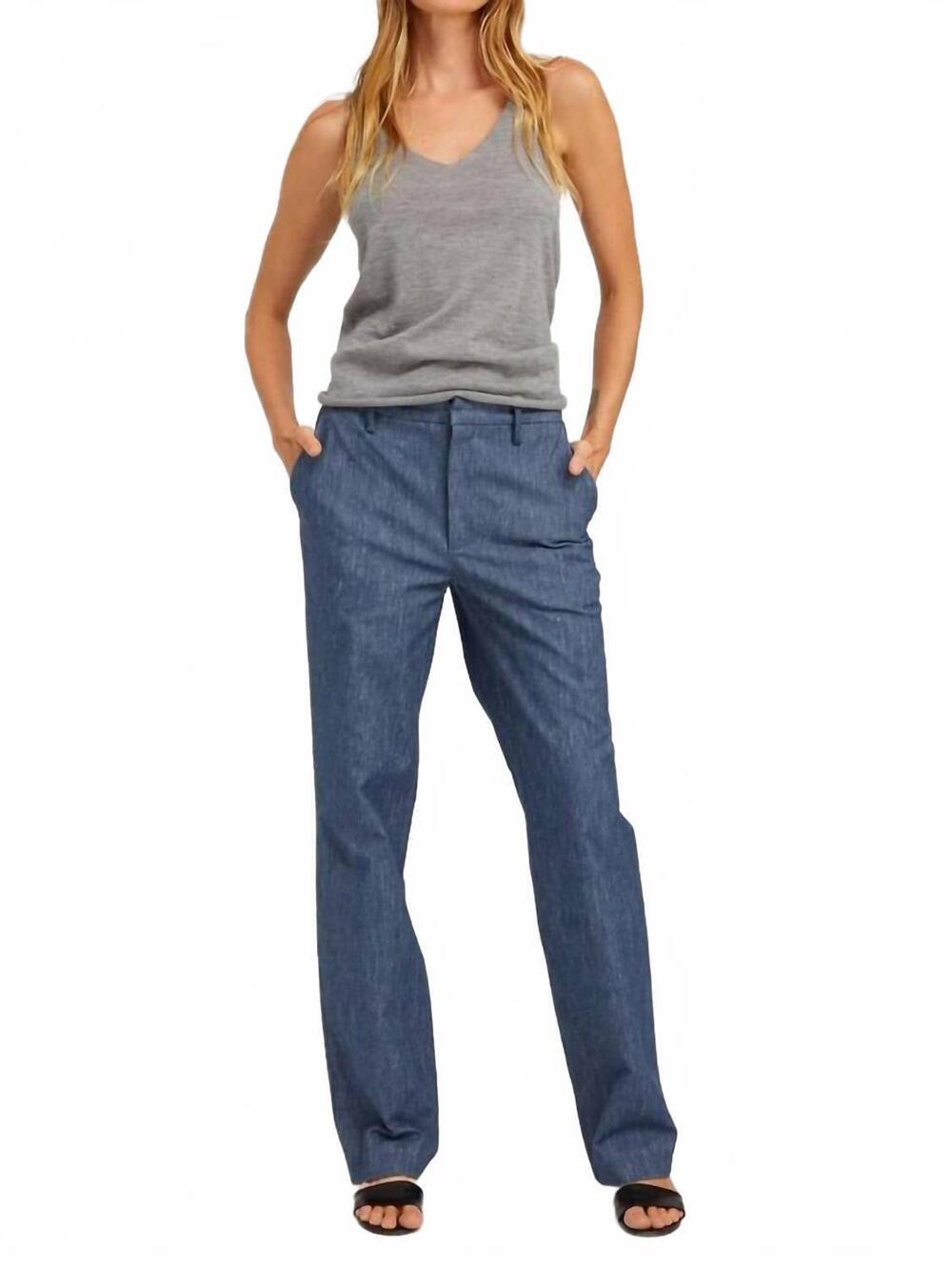 NEW SPRWMN baggy lowrise trousers in indigo